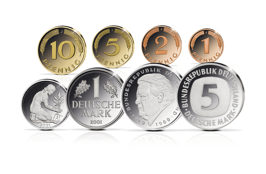 Kursmünzensatz Deutschland  Kursmünzensatz Deutschland