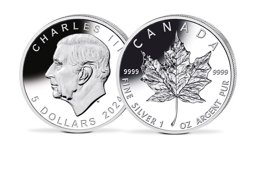 Gedenkmünze Kanada - Maple Leaf 2024 Gedenkmünze Kanada - Maple Leaf 2024