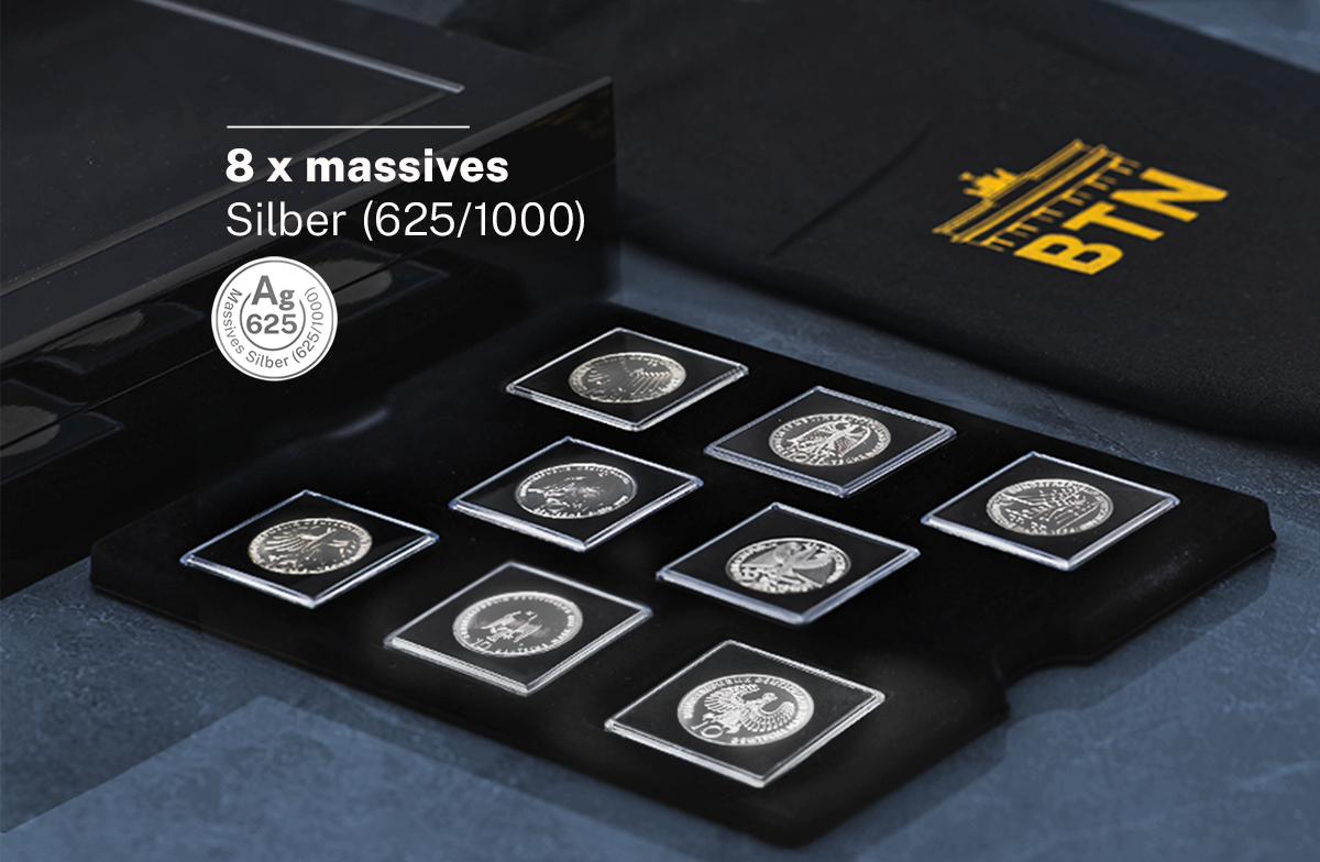 Investmentpaket 10-DM-Silbermünzen