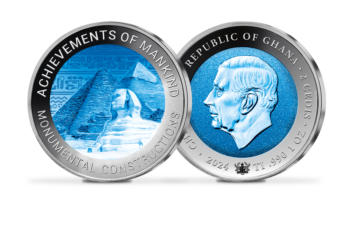 Titan-Unze Monumentalbauwerk Pyramiden