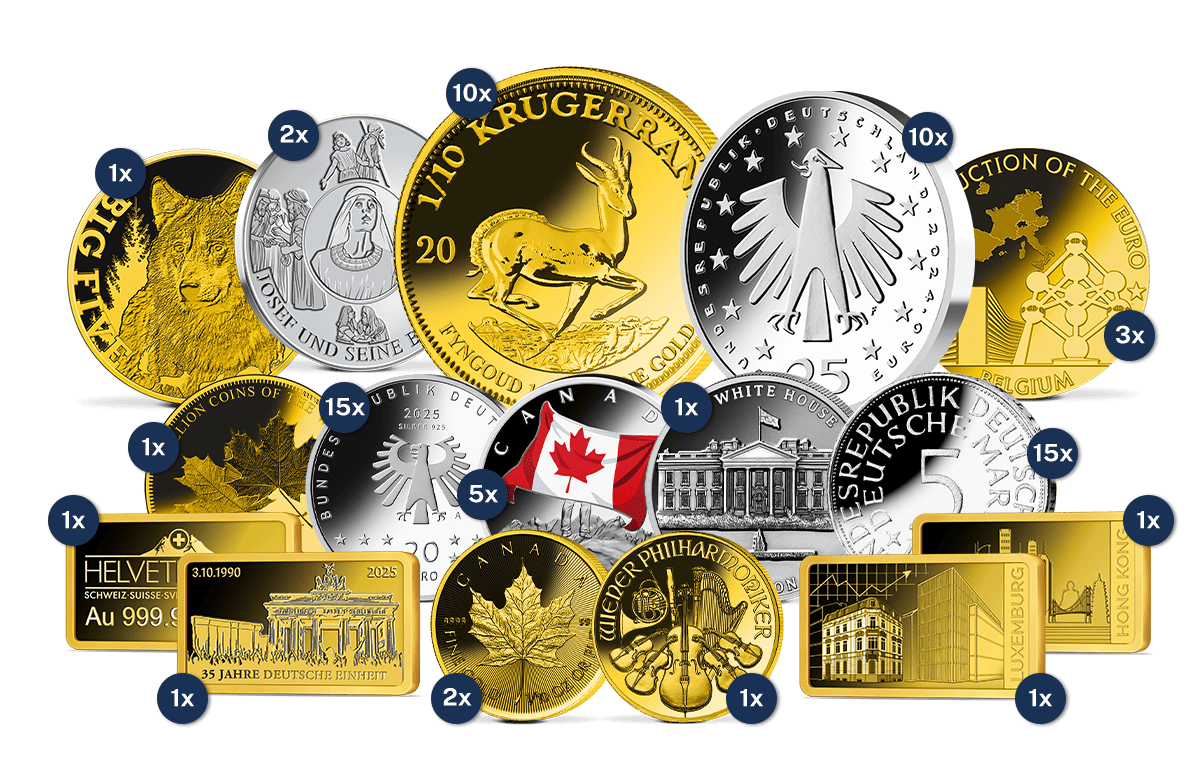 Investmentpaket Gold und Silber 2026 XXL