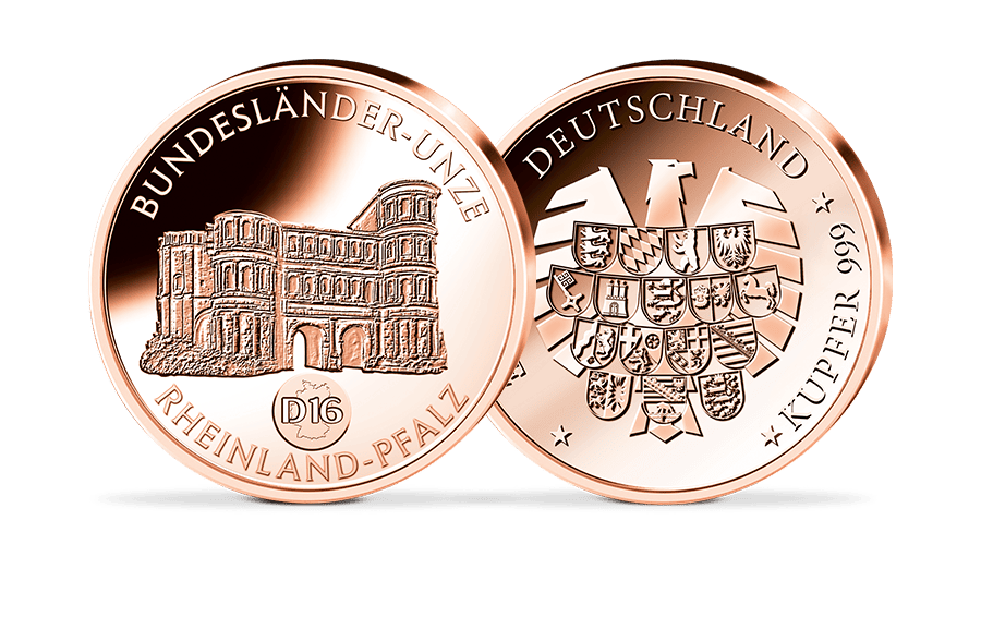 Bundesländer-Unze Rheinlan - Pfalz - Porta Nigra