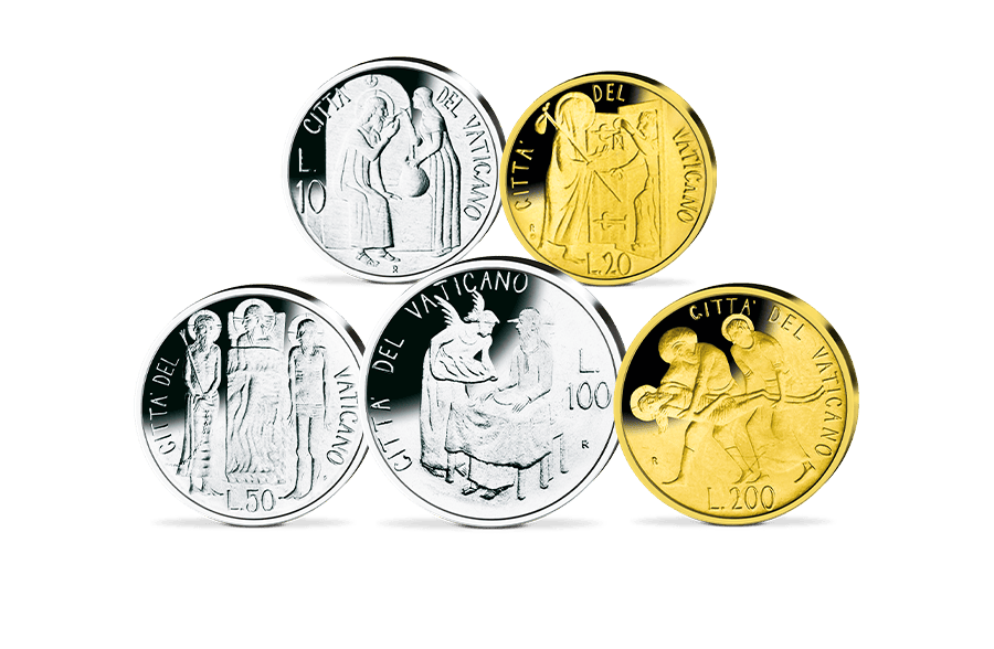 Kursmünzensatz Vatikan - Johannes Paul II. 1981