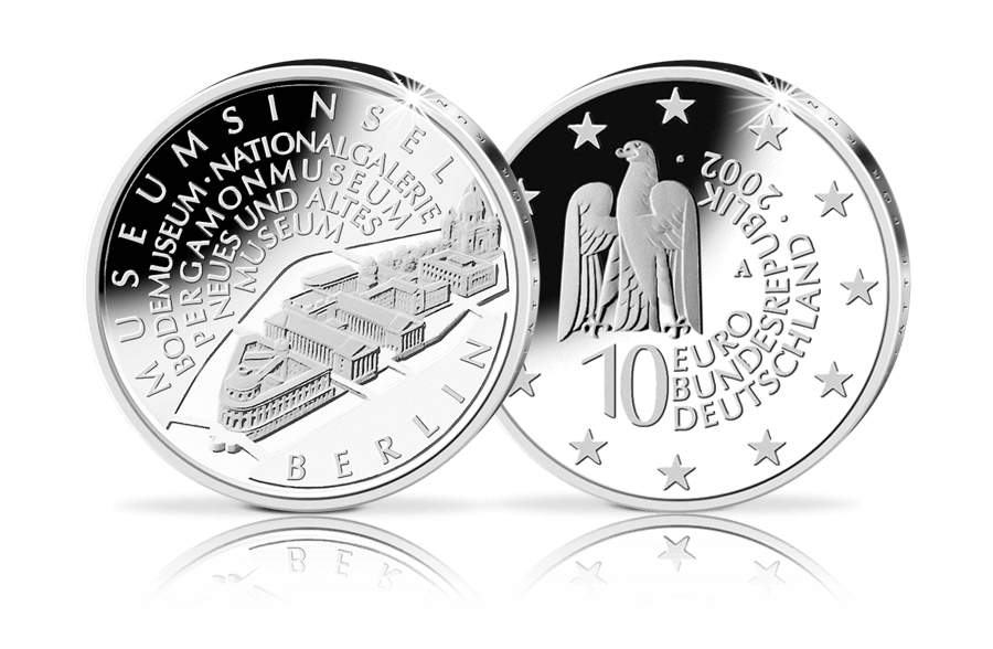 10-Euro-Münze Museumsinsel Berlin 10-Euro-Münze Museumsinsel Berlin