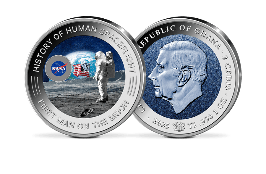 Titan-Unze Erste Mondlandung