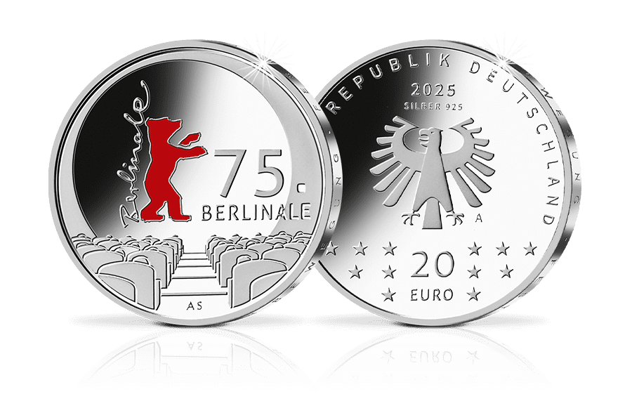 20-Euro-Münze 2025 – 75. Berlinale