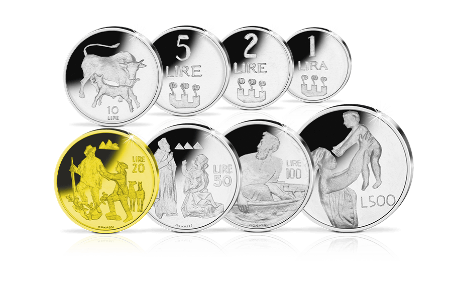 Kursmünzensatz San Marino 1972 Kursmünzensatz San Marino 1972