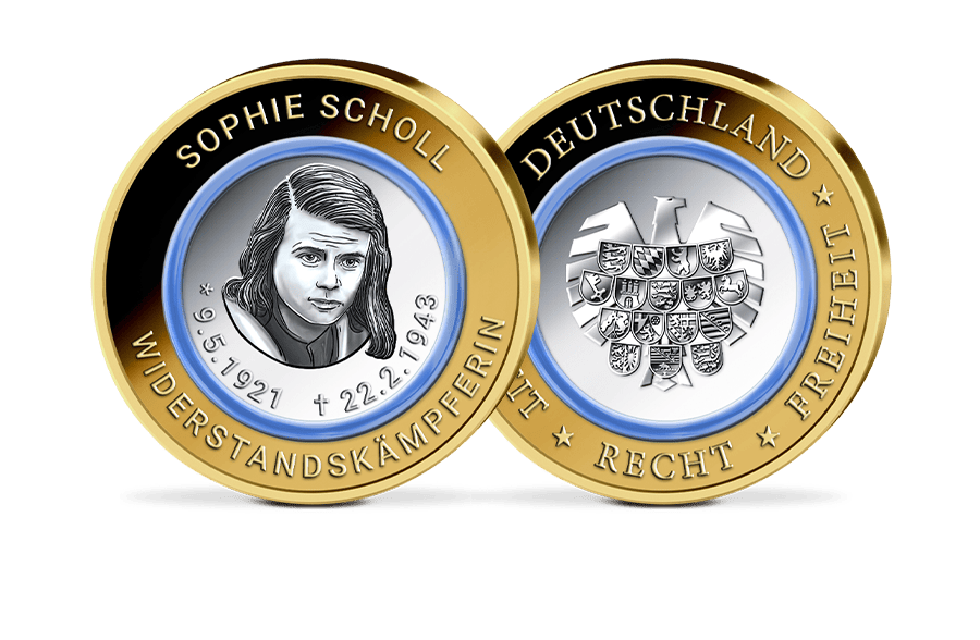 Sonder-Gedenkprägung Sophie Scholl
