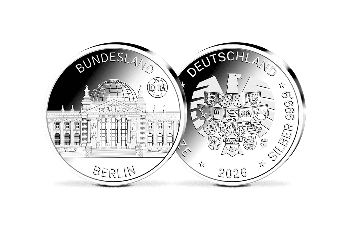 Silber-Gedenkprägung Berlin