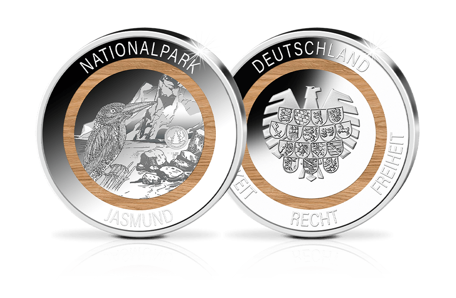 Gedenkprägung Nationalpark Jasmund