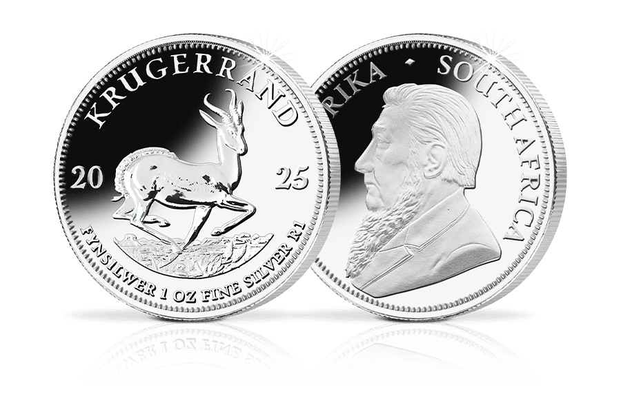 Silber-Anlagemünze Südafrika - Krügerrand 2025