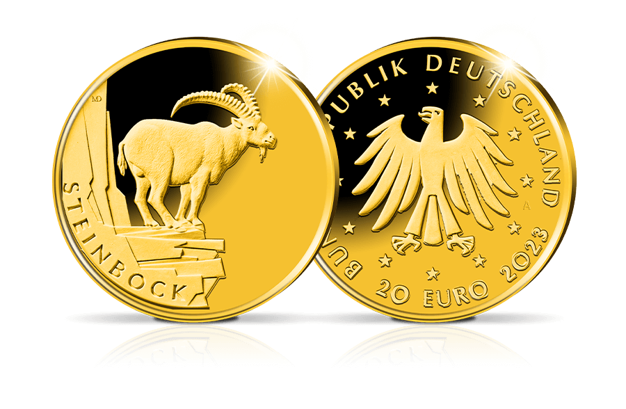 20-Euro-Goldmünze Steinbock 2023 20-Euro-Goldmünze Steinbock 2023