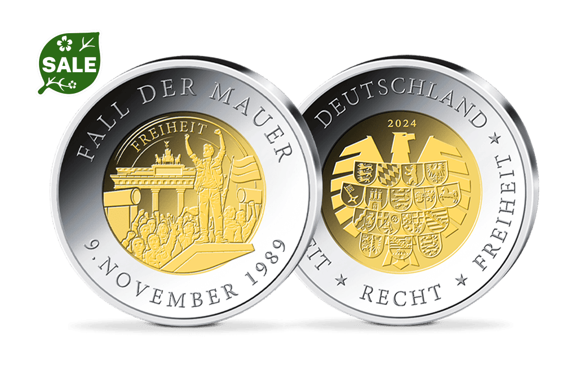 Sonder-Gedenkprägung Fall der Mauer – 9.11.1989