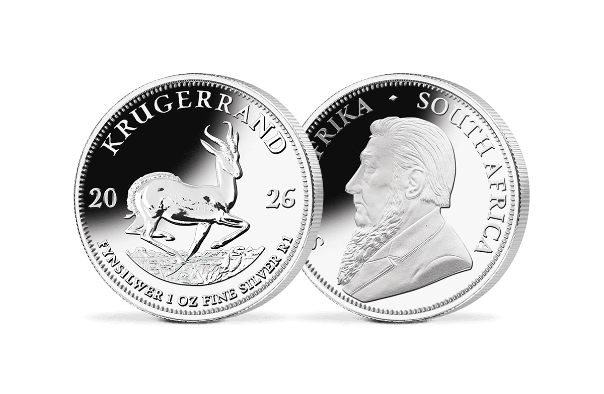 Silber-Anlagemünze Südafrika - Krügerrand 2026