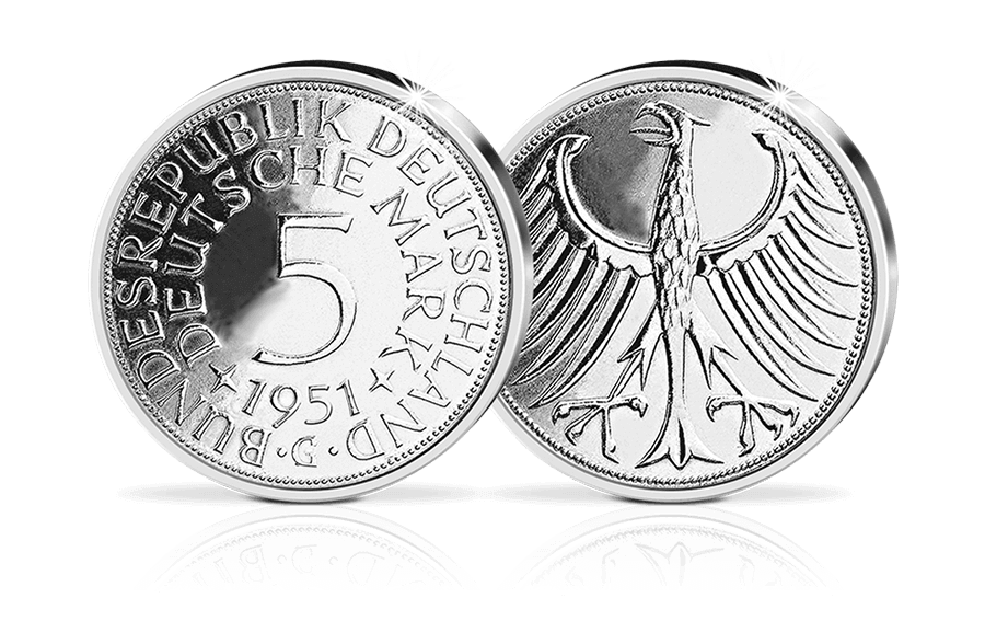 5-DM-Münze 1951-G 5-DM-Münze 1951-G