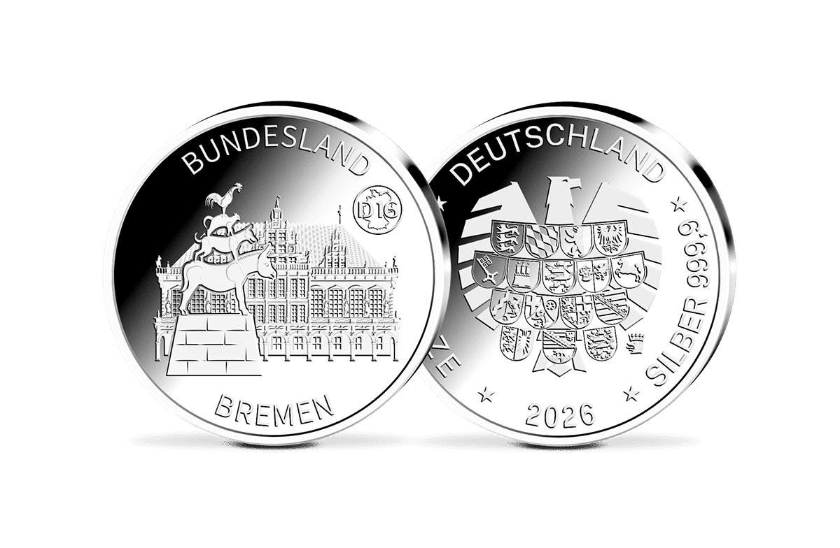 Silber-Gedenkprägung Bremen