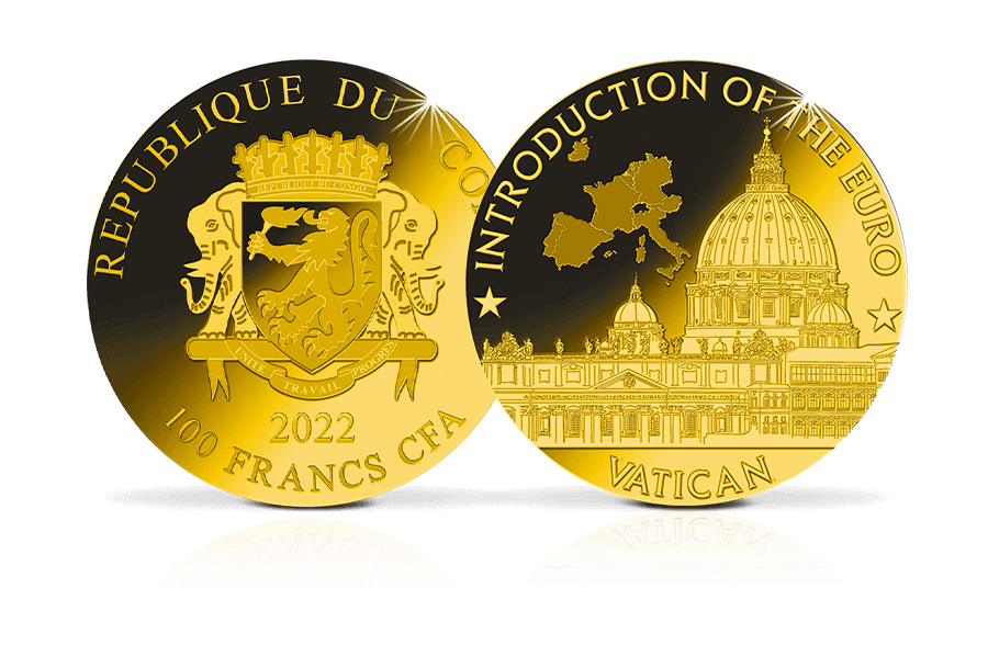 Goldmünze Vatikan