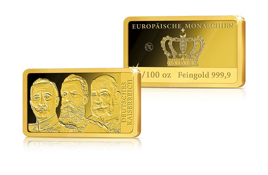 Goldbarren Deutsches Kaiserreich Goldbarren Deutsches Kaiserreich