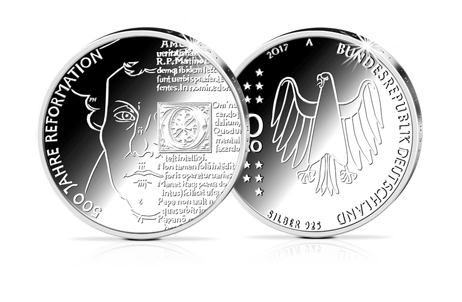 20-Euro-Münze 500 Jahre Reformation 20-Euro-Münze 500 Jahre Reformation