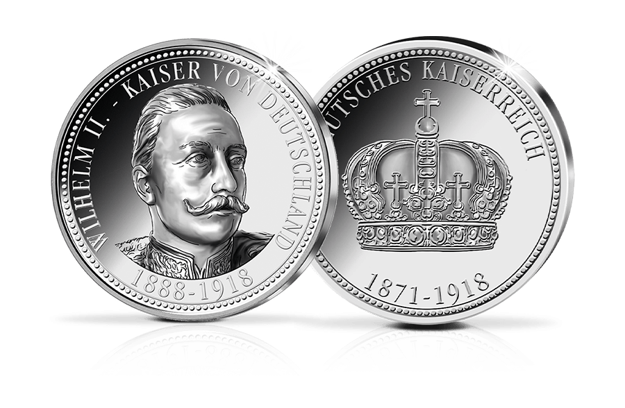 Silber-Gedenkprägung Wilhelm II.