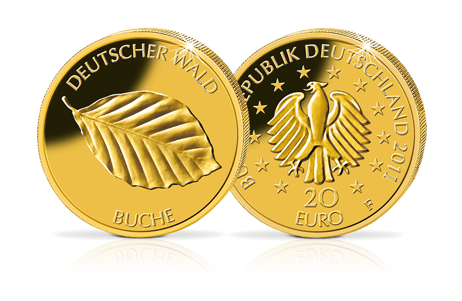 20-Euro-Goldmünze Buche 2011 20-Euro-Goldmünze Buche 2011
