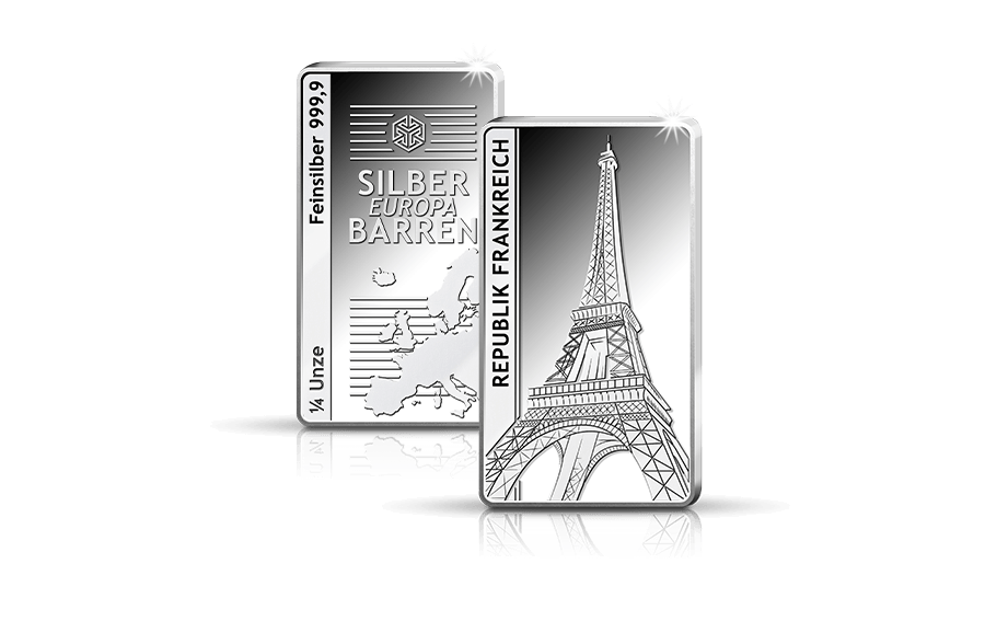 Silber-Barren Republik Frankreich