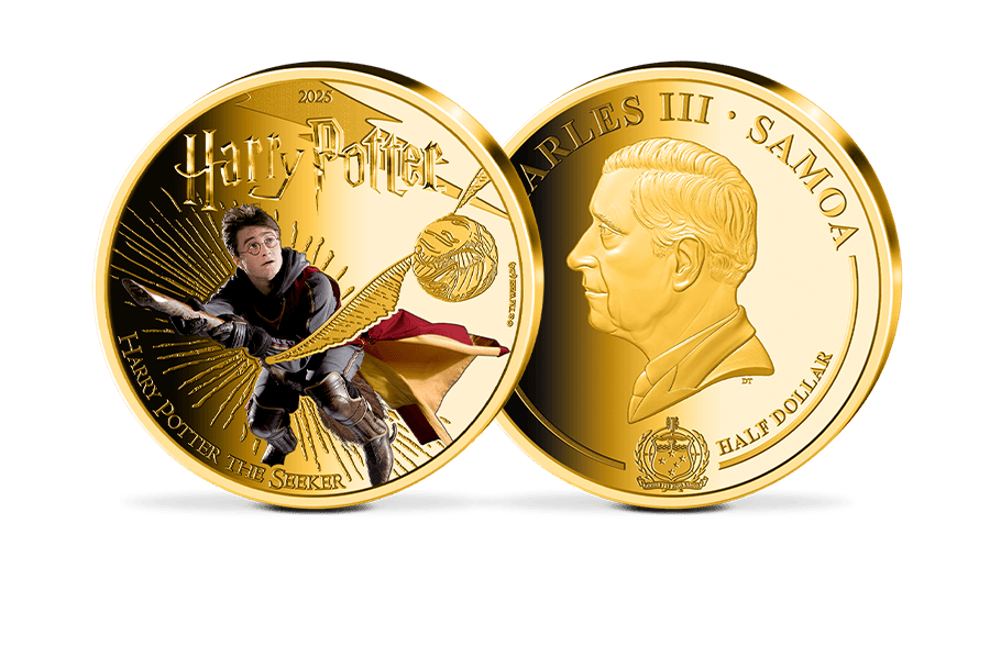 Offizielle Gedenkmünze - Harry Potter der Sucher
