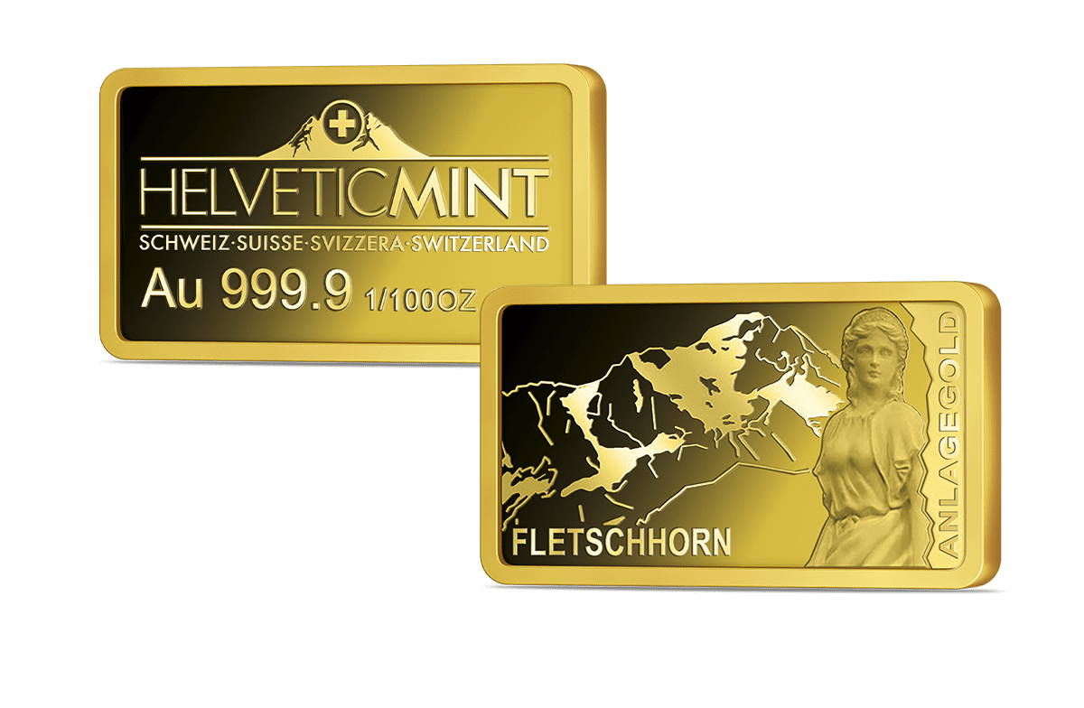 Schweizer Anlagebarren Fletschhorn