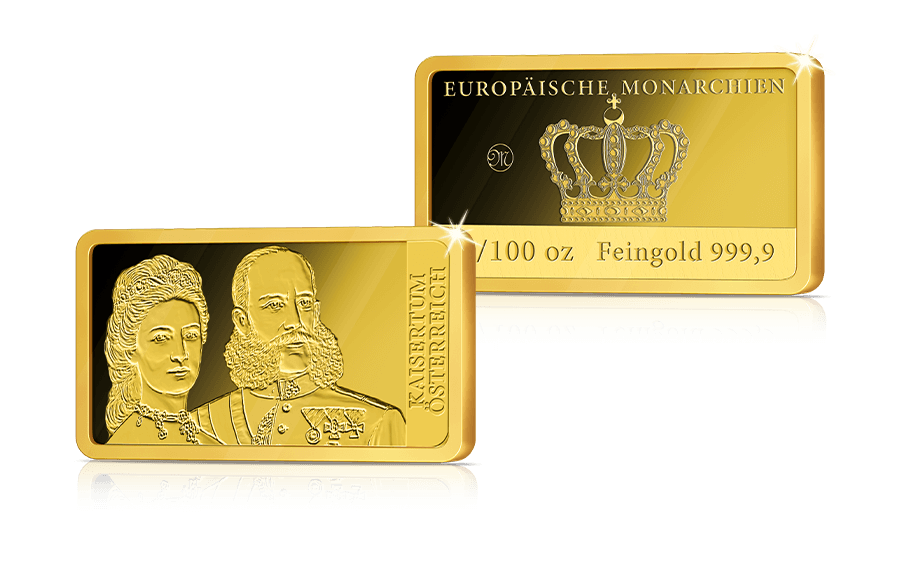 Goldbarren Kaisertum Österreich Goldbarren Kaisertum Österreich
