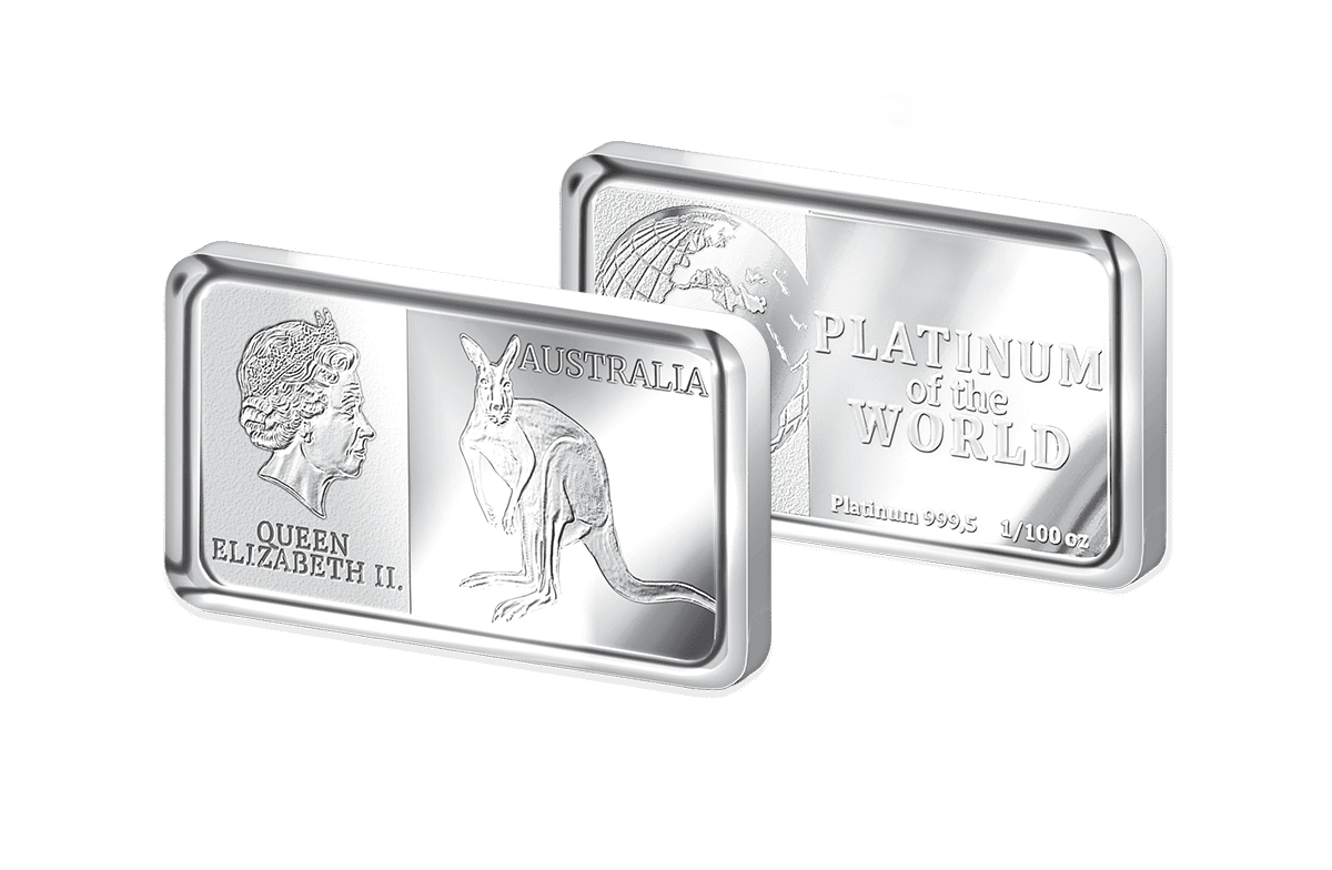 Platinbarren Australia - Känguru