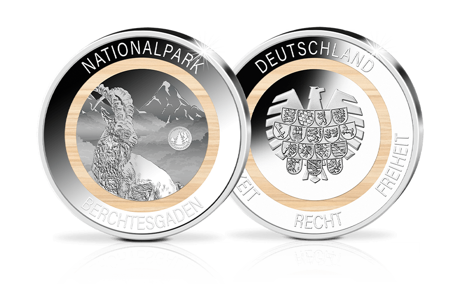 Gedenkprägung Nationalpark Berchtesgaden