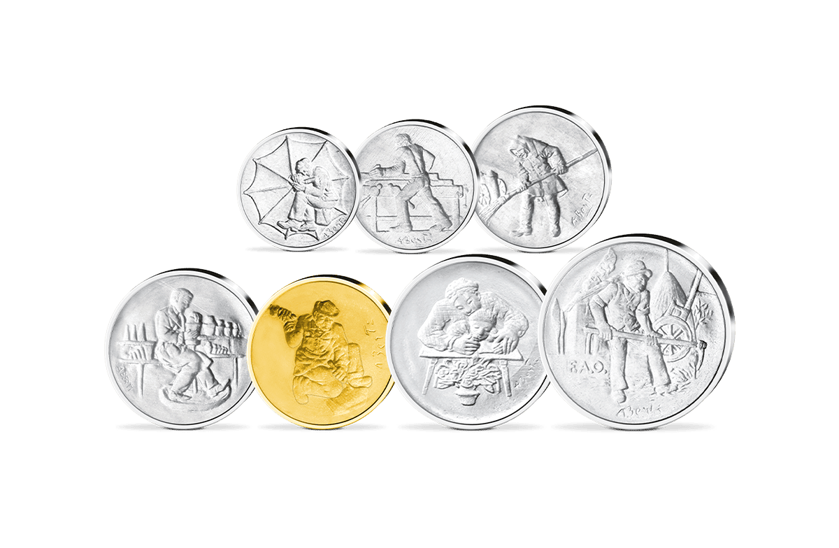 Kursmünzensatz San Marino 1978