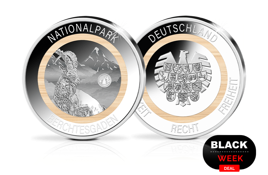 Gedenkprägung Nationalpark Berchtesgaden