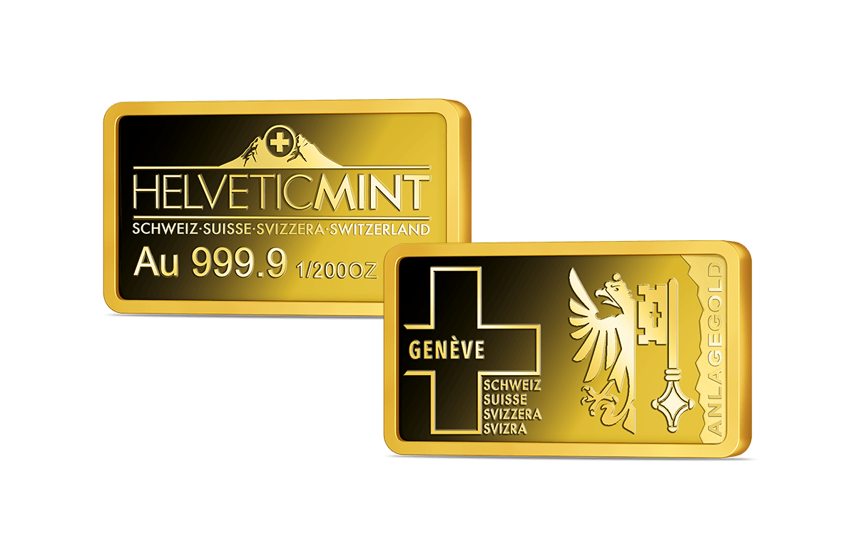 Schweizer Anlagebarren Kanton Genf
