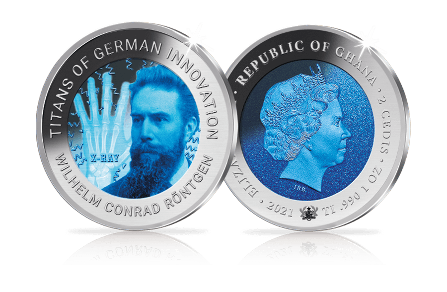 Titan-Unze Wilhelm Conrad Röntgen Titan-Unze Wilhelm Conrad Röntgen