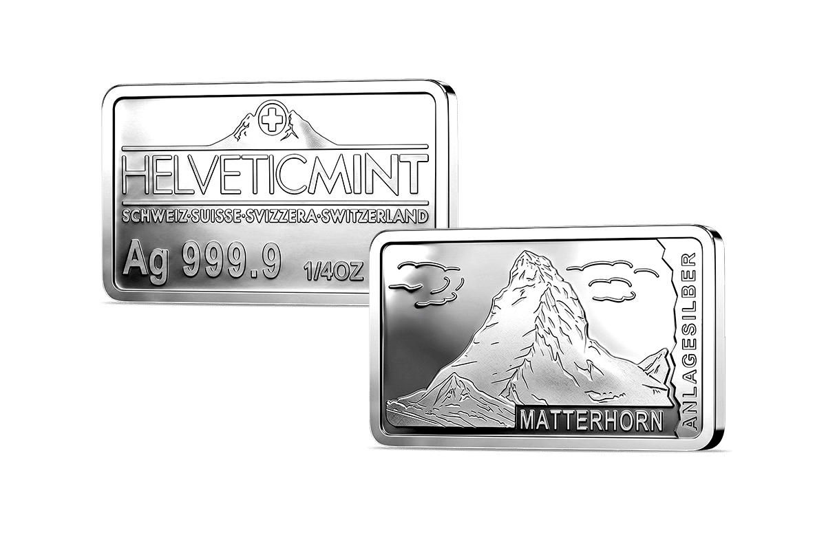 Silber-Barren Matterhorn 