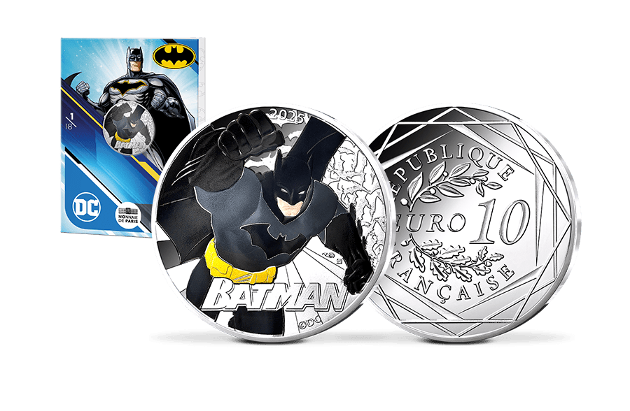 10-Euro-Silbermünze Frankreich DC – Batman™ 10-Euro-Silbermünze Frankreich DC – Batman™