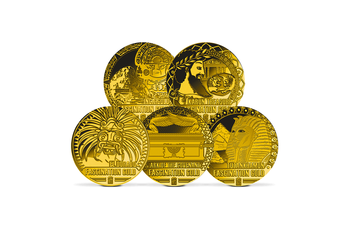 Premium-Set Die Faszination des Goldes inkl. Kassette