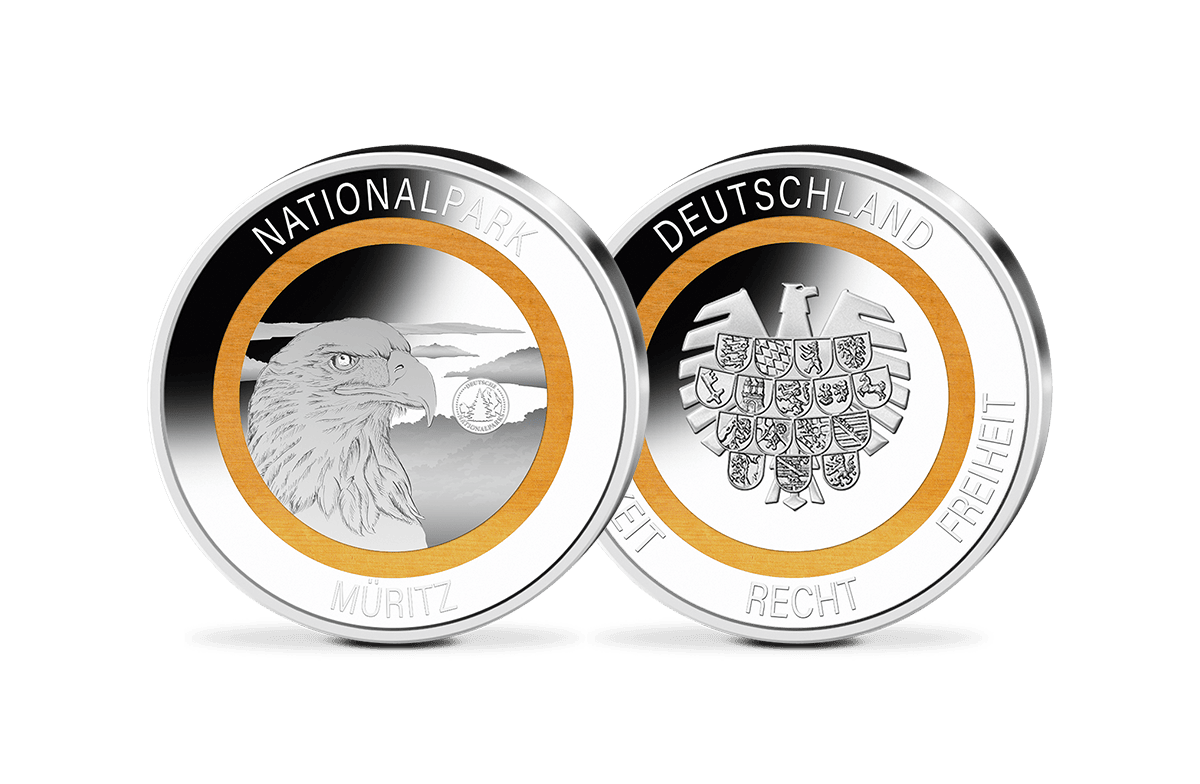 Gedenkprägung Nationalpark Müritz