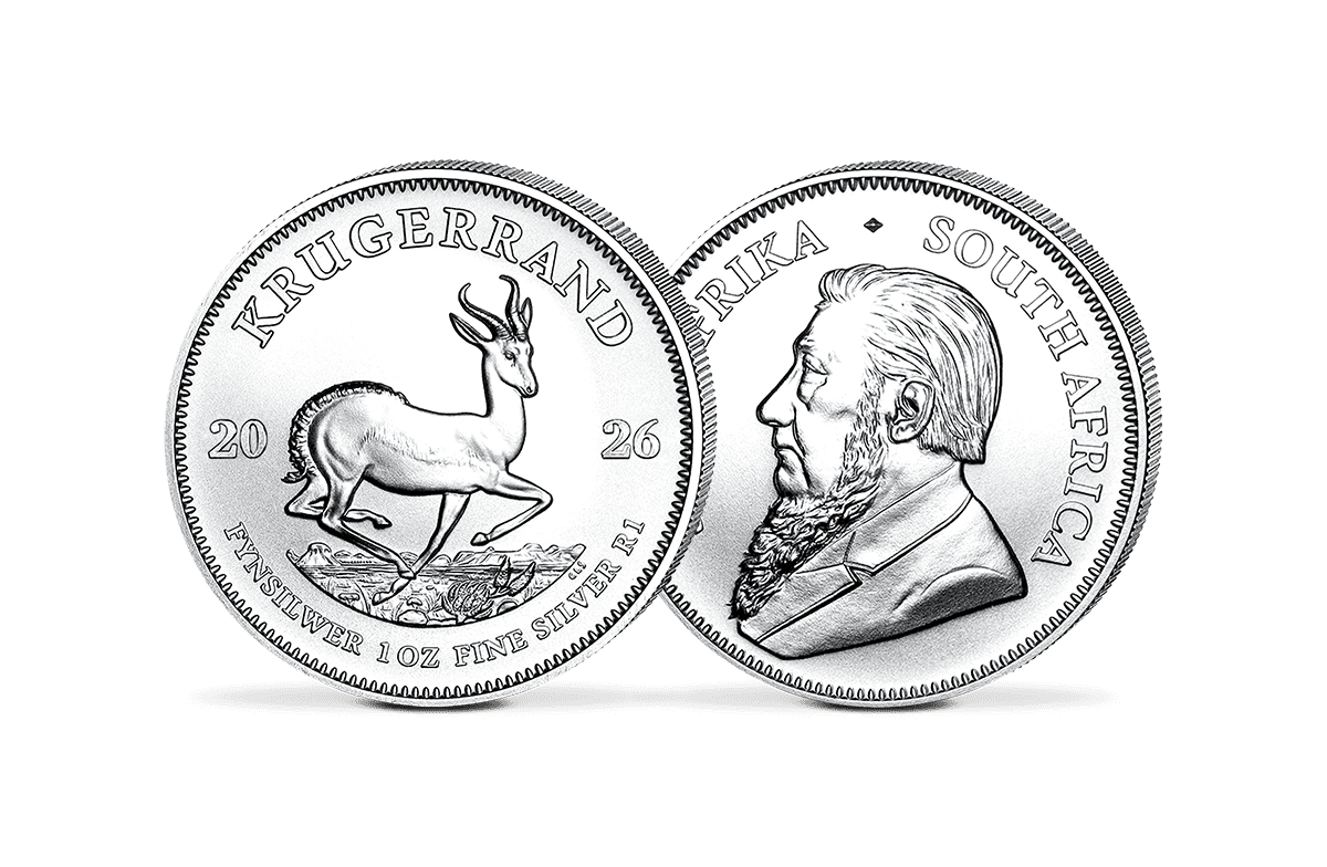Silber-Anlagemünze Südafrika - Krügerrand 2026