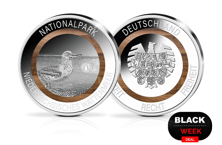 Gedenkprägung Nationalpark Niedersächsisches Wattenmeer