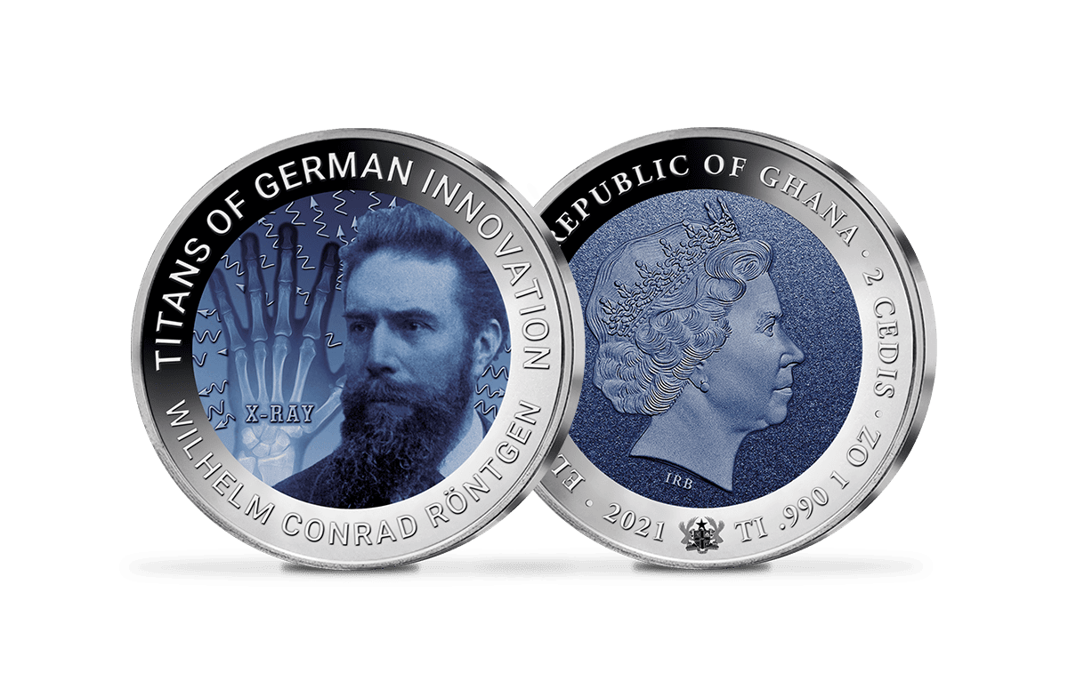 Titan-Unze Wilhelm Conrad Röntgen