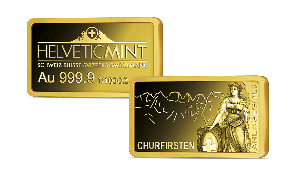 Schweizer Anlagebarren Churfirsten