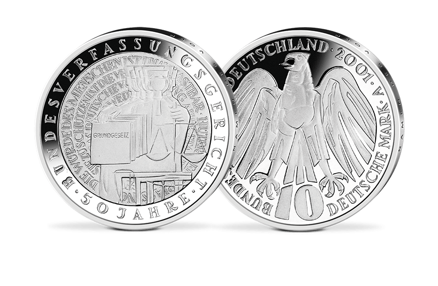 10-DM-Münze Bundesverfassungsgericht