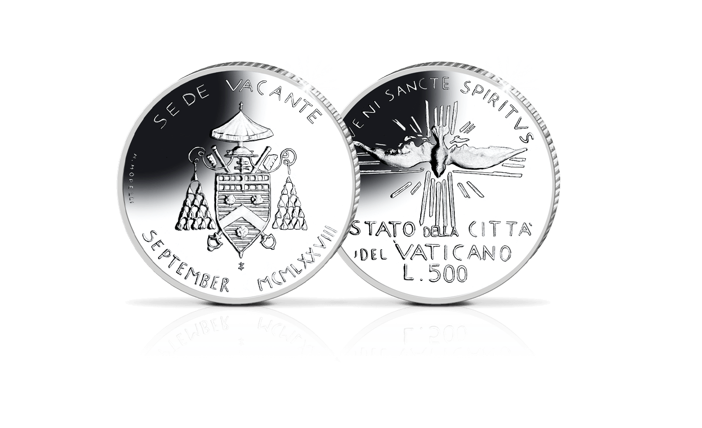 Offizielle Silber-Rarität des Vatikan - Sedisvakanz Offizielle Silber-Rarität des Vatikan - Sedisvakanz