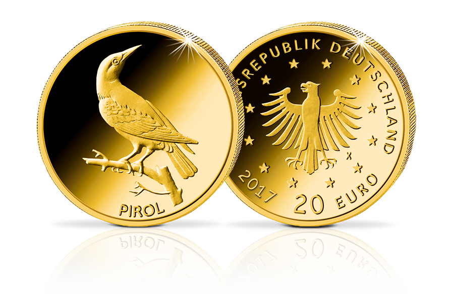 20-Euro-Goldmünze Pirol 2017 20-Euro-Goldmünze Pirol 2017