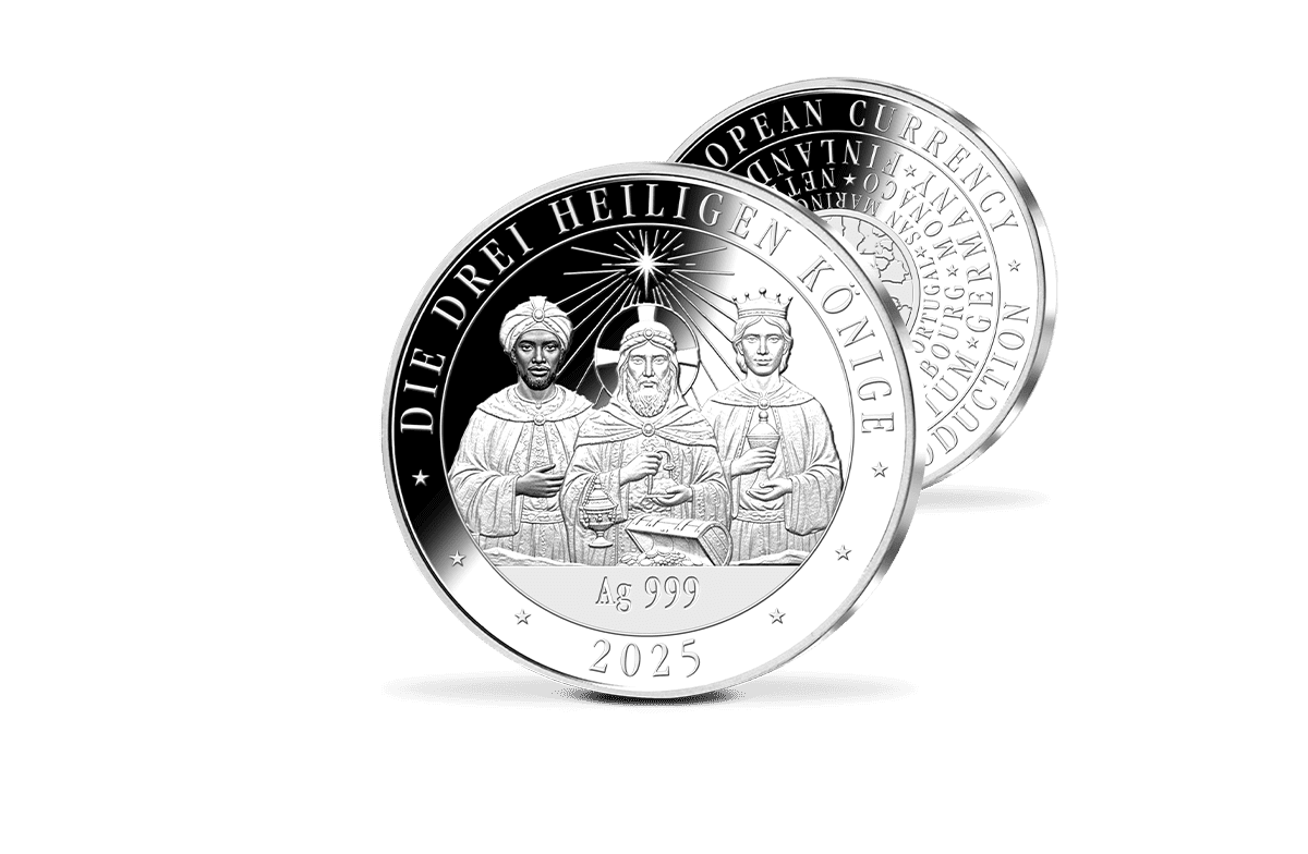 Silber-Gedenkprägung Die Drei Heiligen Könige