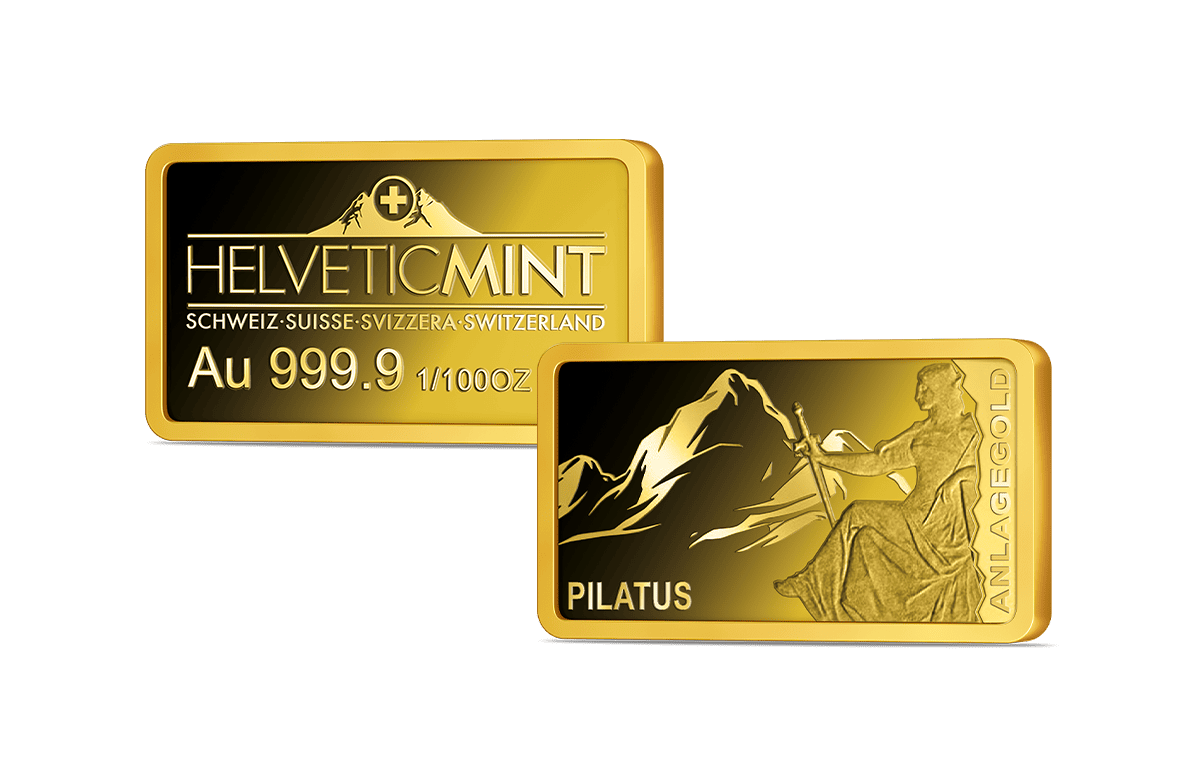 Schweizer Anlagebarren Pilatus