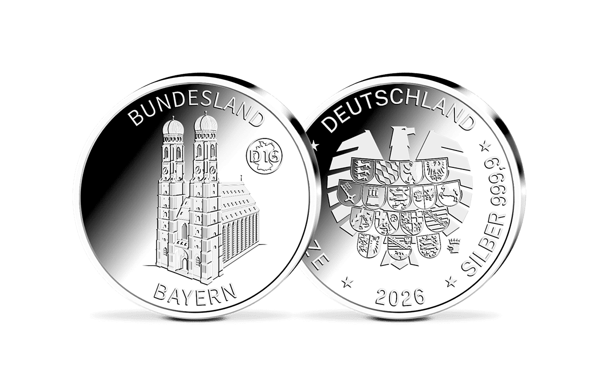 Silber-Gedenkprägung Bayern