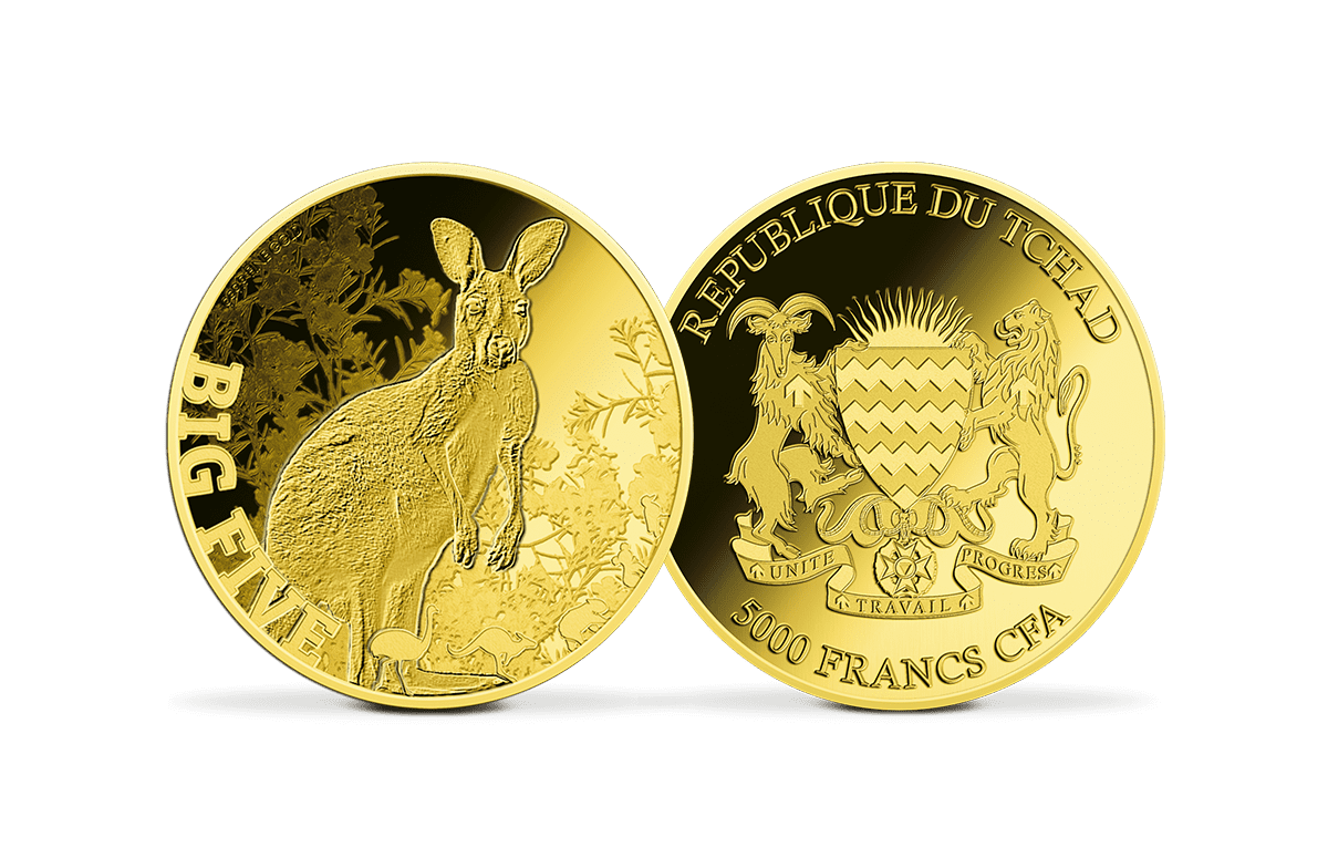 Giganten-Goldmünze Känguru Giganten-Goldmünze Känguru